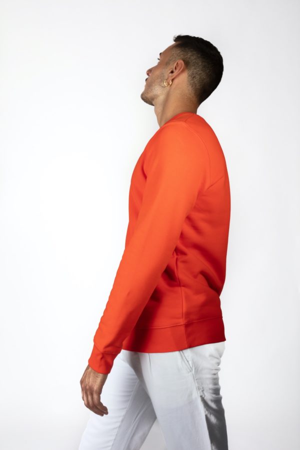 FELPA UNISEX RAINBOW TANGERINE, LOGO CATARIFRANGENTE - immagine 3