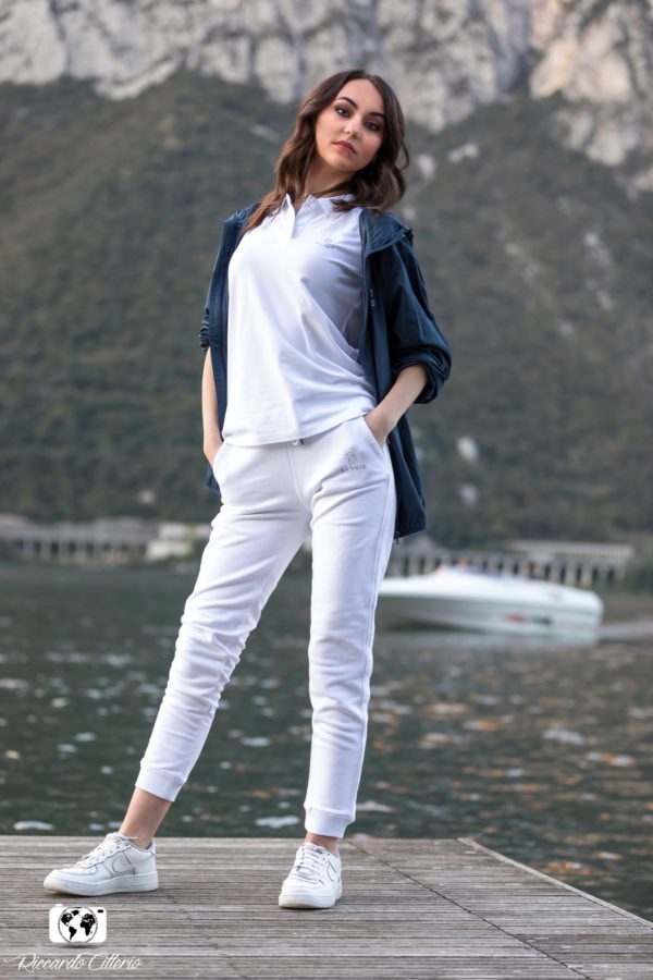 PANTALONE WHITE DONNA RAINBOW, LOGO CATARIFRANGENTE