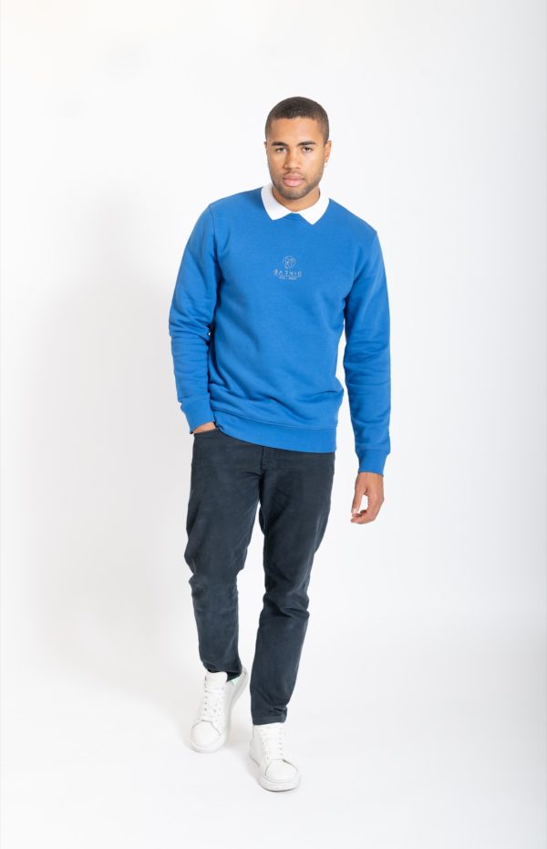 FELPA UNISEX RAINBOW, MAJORELLE BLU LOGO CATARIFRANGENTE