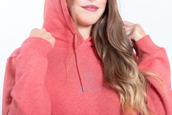 FELPA DONNA RAINBOW MID HEATER RED, LOGO CATARIFRANGENTE - immagine 4