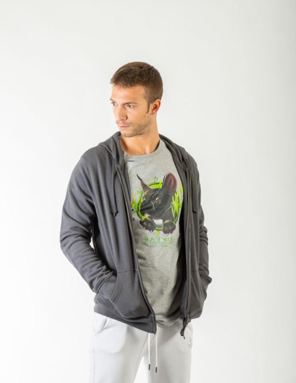 Organic Zipped Hood LBABCWU35BA - immagine 3
