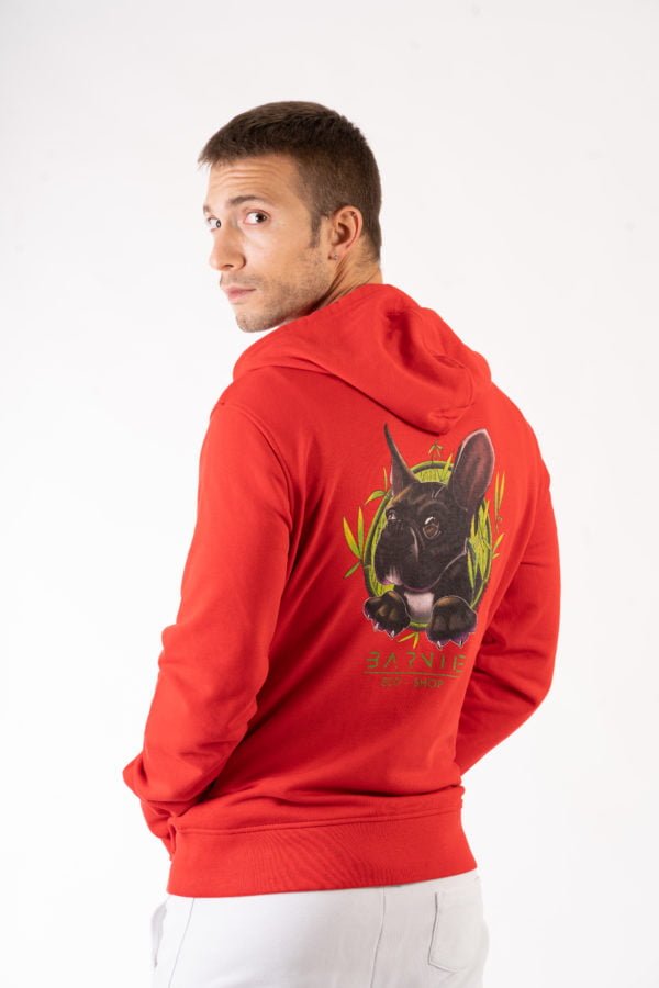 Organic Zipped Hood LBABCWU35BR