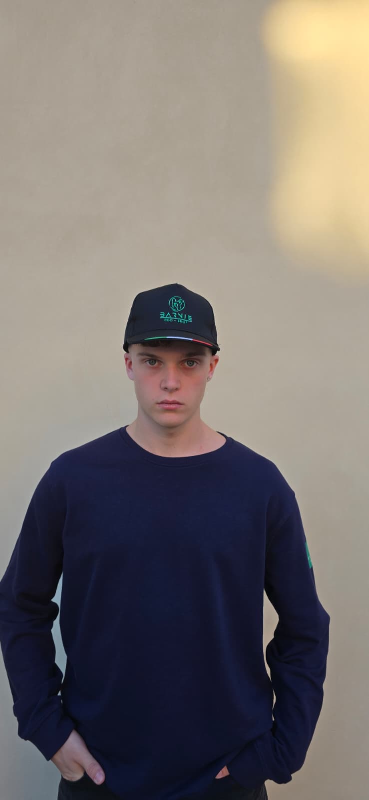 CAPPELLO UOMO RICAMATO
